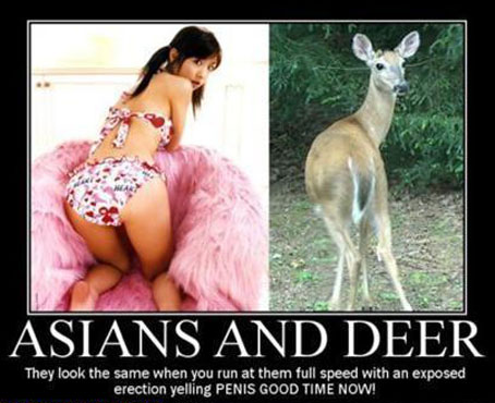 Asians and Deer